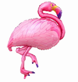 Folie helium ballon Flamingo 101cm